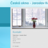 Česká okna - Jaroslav Karel logo